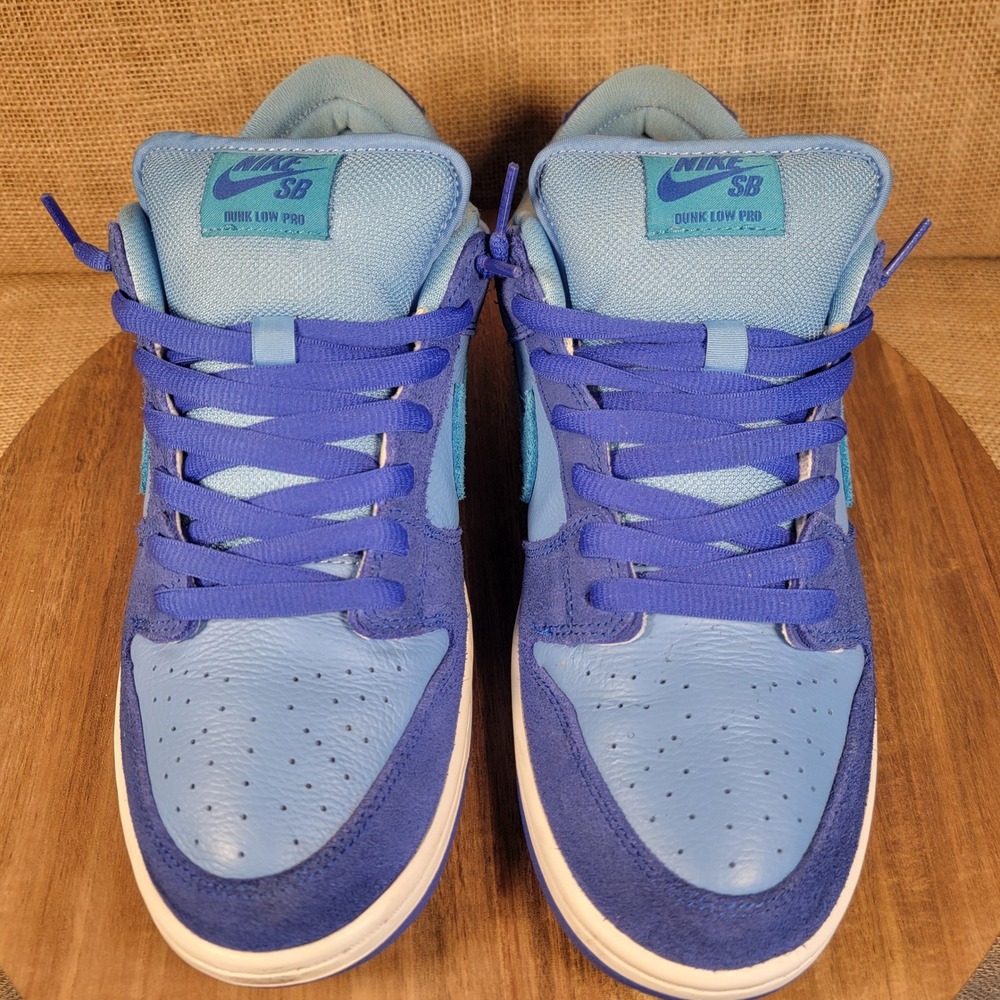 Nike SB Dunk Low Pro Sneakers Racer Laser Blue Skate Shoes Men's 10.5 with Box - Picture 3 of 13